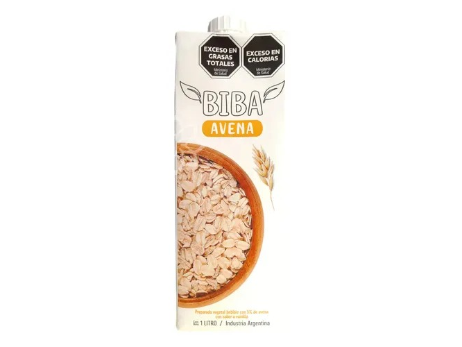 leche de avena biba 1lt