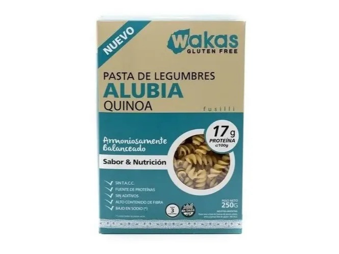 fusilli - alubia y quinoa 250g