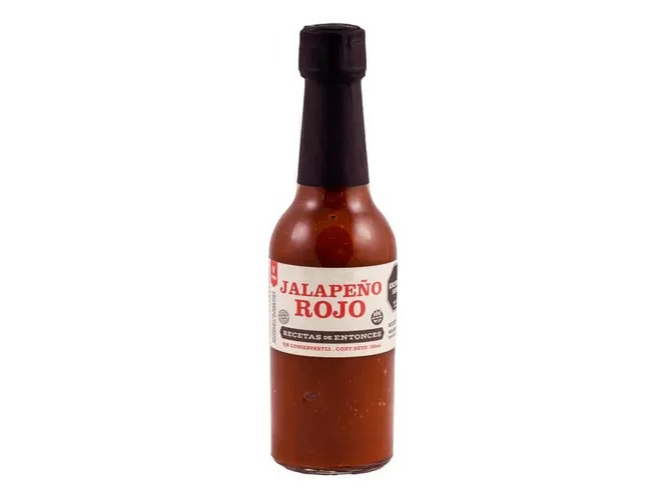 salsa jalapeño roja x180g