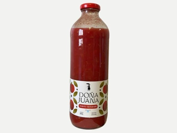 salsa de tomate triturado x900g  - doña juana