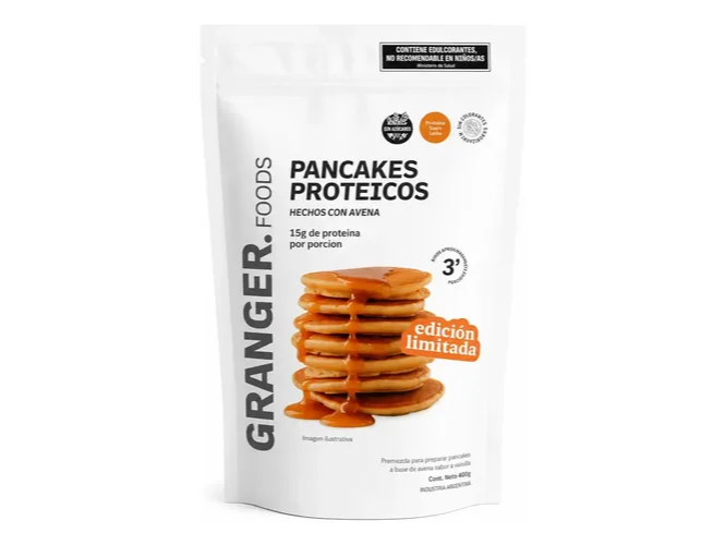 pancakes proteina dulce de leche-granger