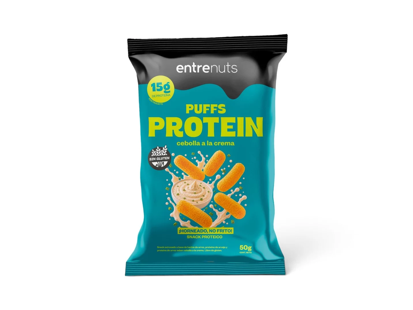 Puffs protein cebolla 50g
