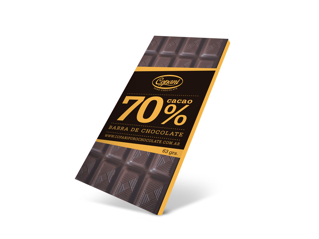chocolate 70% cacao- copani