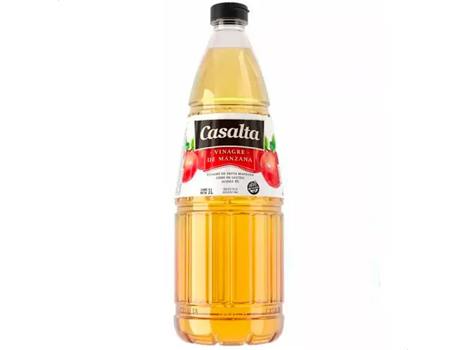 vinagre manzana 1L- casalta