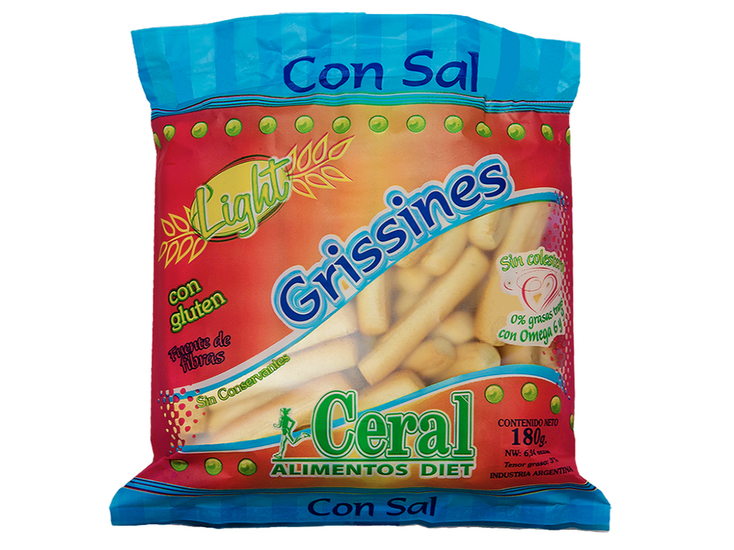 grisines light con sal - ceral