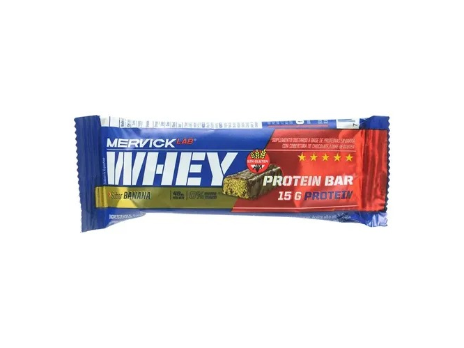 Barritas Proteicas Mervick 46g Banana