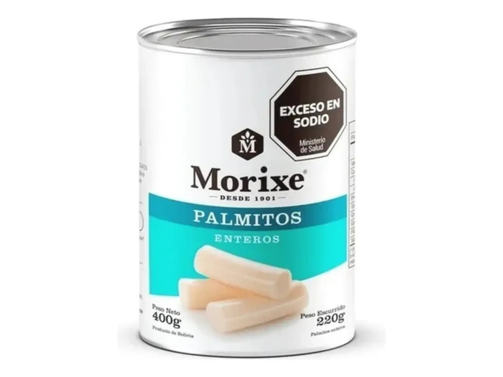 lata de palmitos 400g