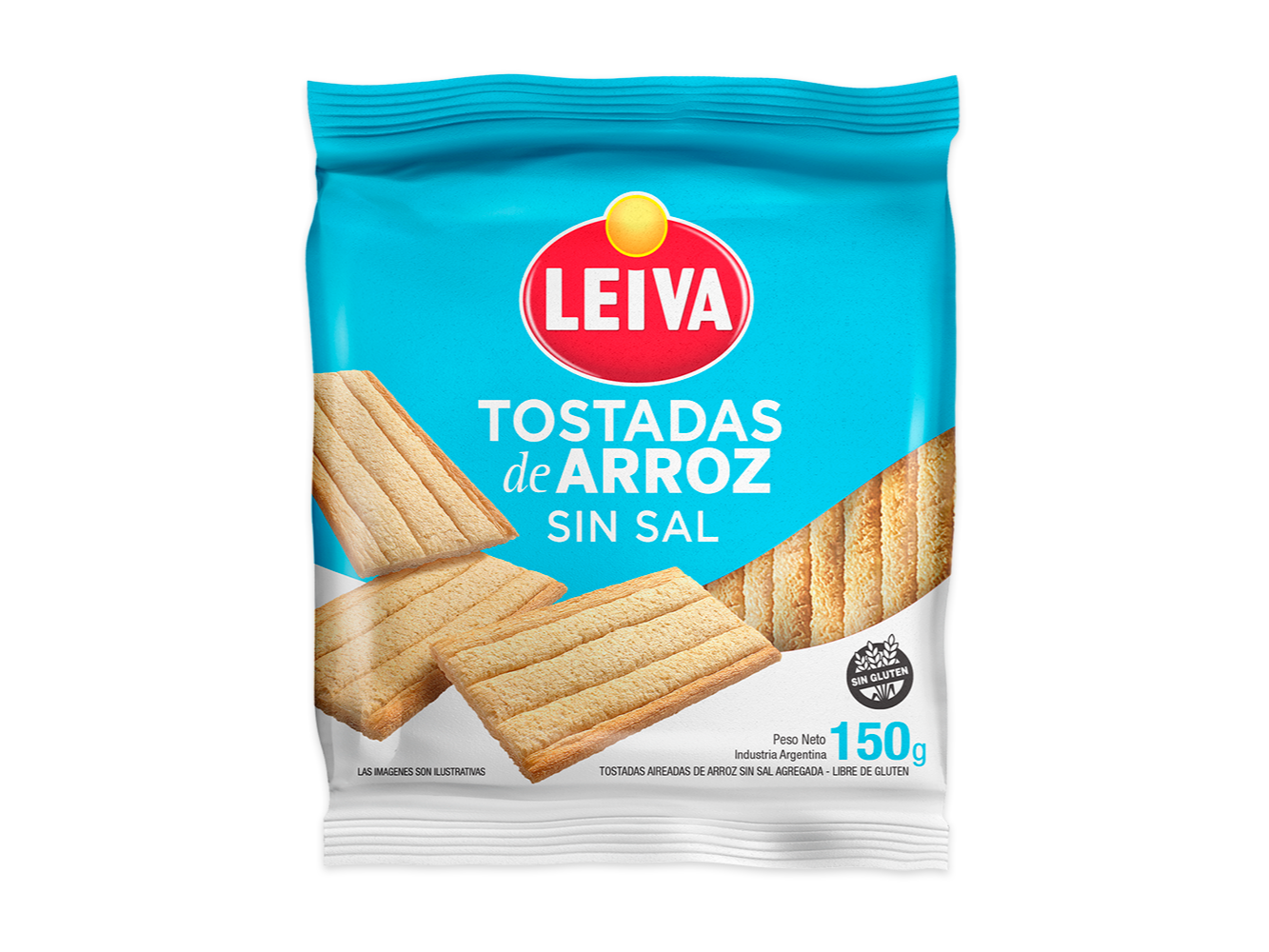 tostada de arroz sin sal 150g