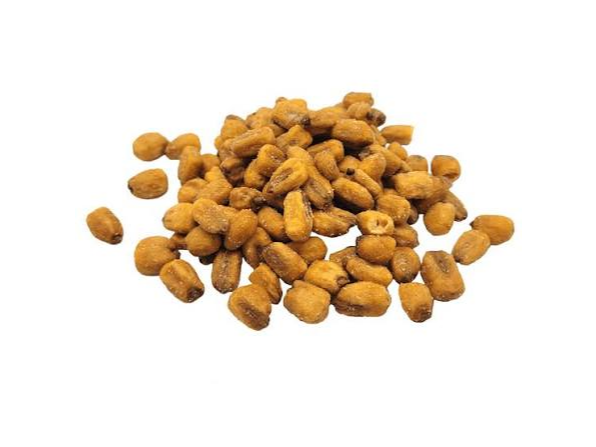 maiz frito mostada y miel
