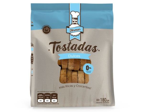 tostadas dulces 200g - fermar