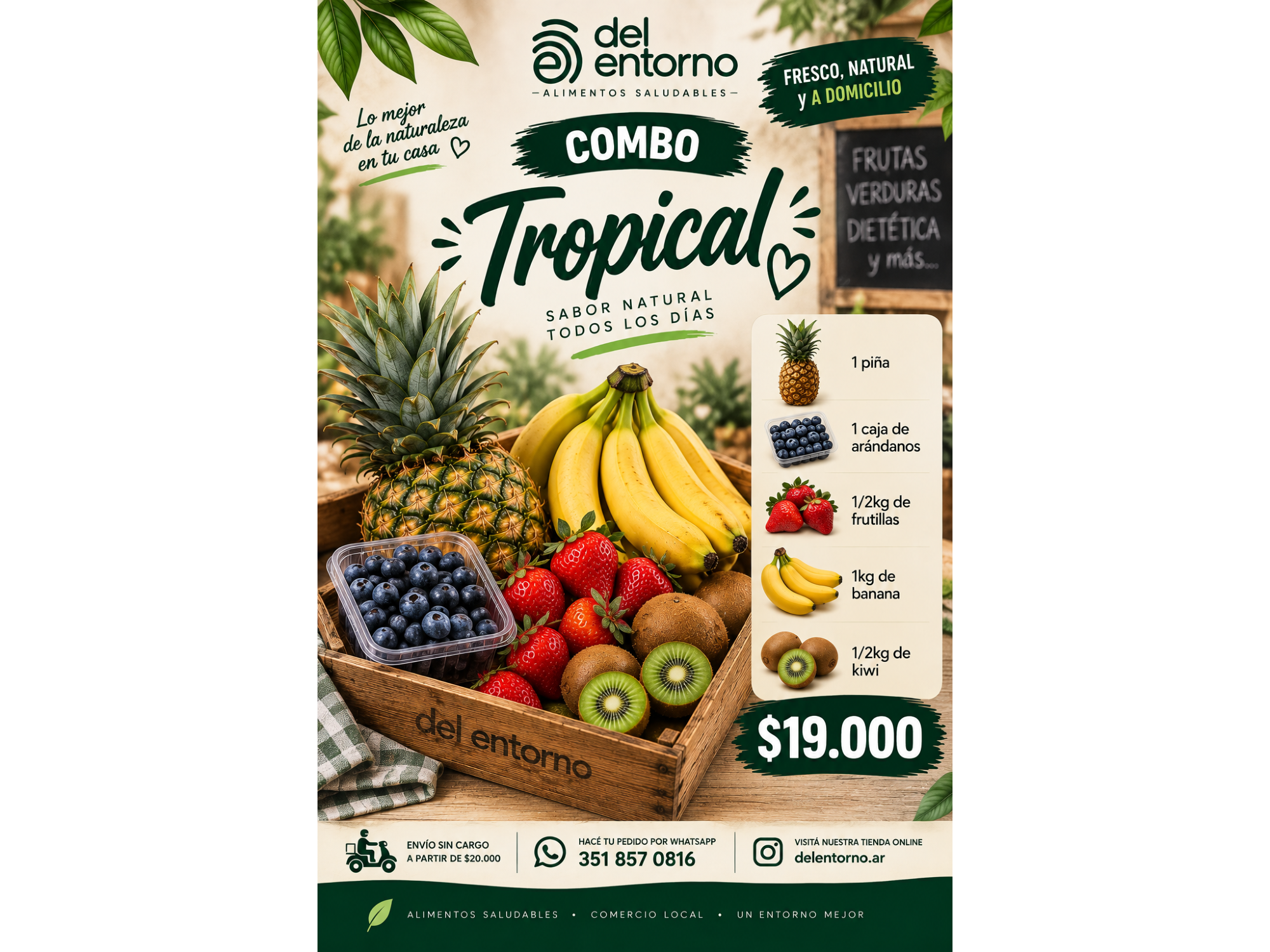 combo tropical