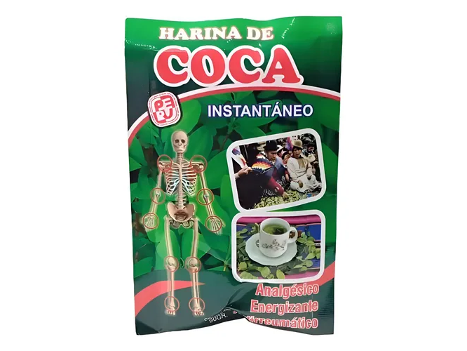 harina de coca instantánea