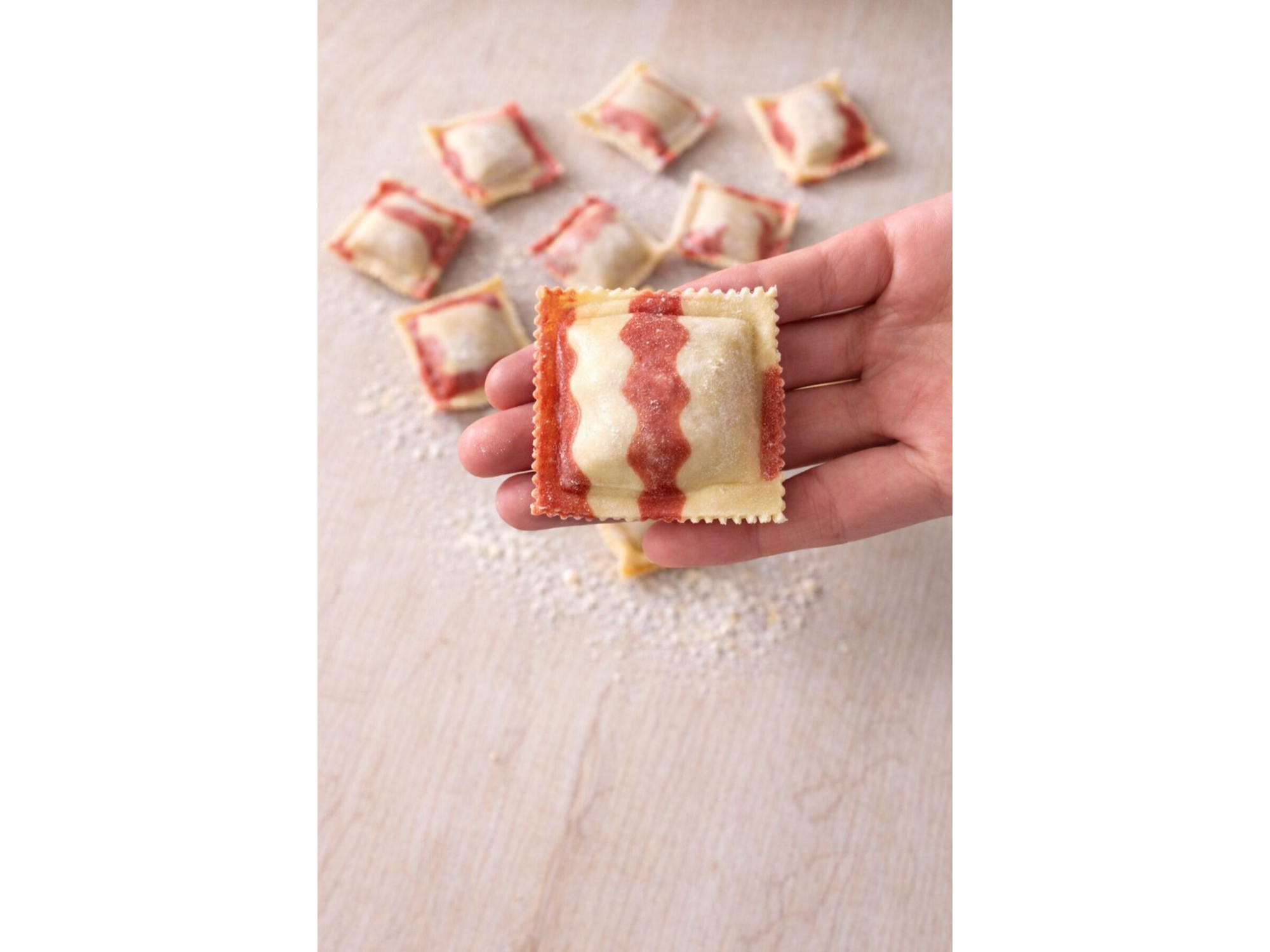 RAVIOLONES DE VACIO AL MALBEC KETO