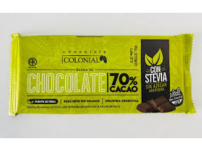 Chocolate al 70% c/ Stevia