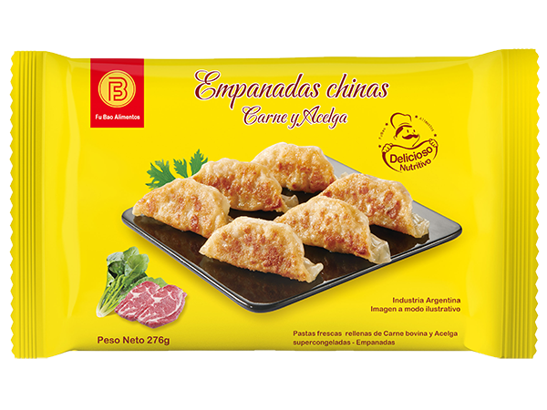 Gyozas de carne y acelga x 12 u Fu Bao