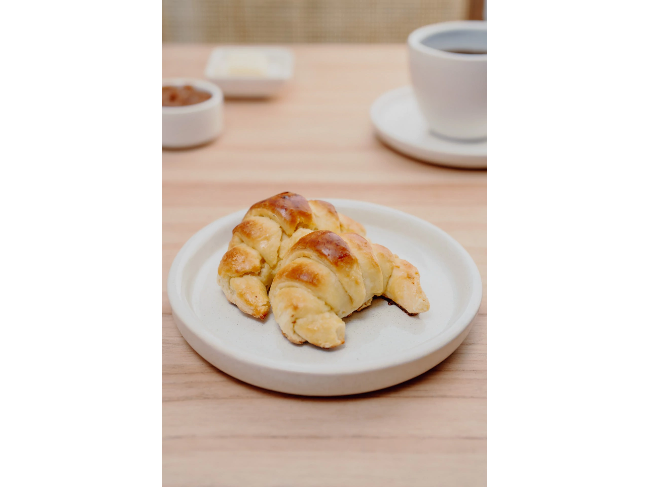 Medialunas cocidas x 2 SIN TACC