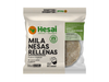 Milanesas rellenas de queso y aceitunas verdes