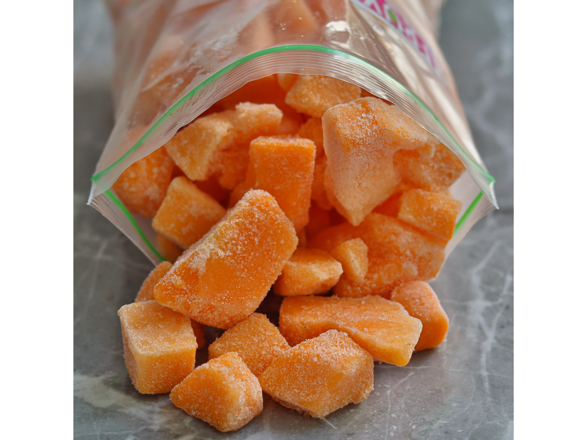 Papaya en cubos x kg