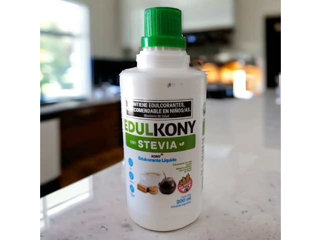 Edulkony con stevia