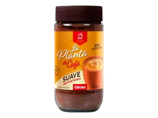 Café suave instantáneo