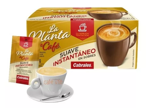 Café suave instantáneo