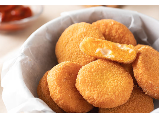 Bocadito de calabaza y queso