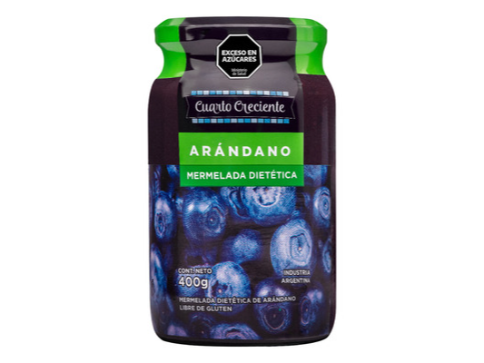 Mermelada de arandano Cuarto Creciente
