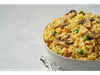 Risotto de calabaza, champignon y pollo