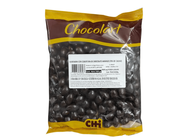 Almendra con chocolate