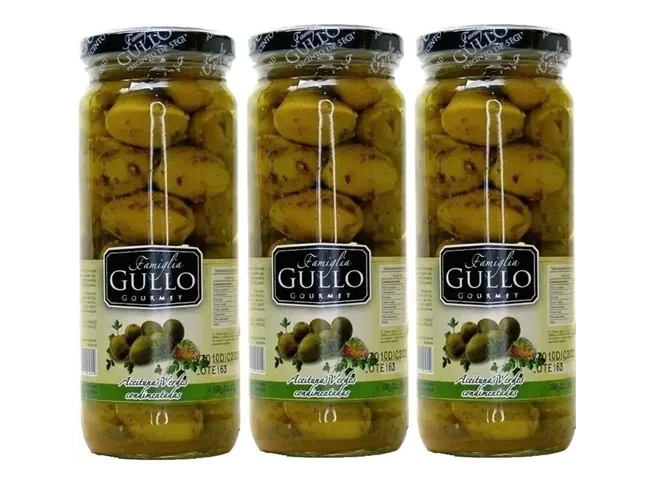 ACEITUNAS VERDES CONDIMENTADAS