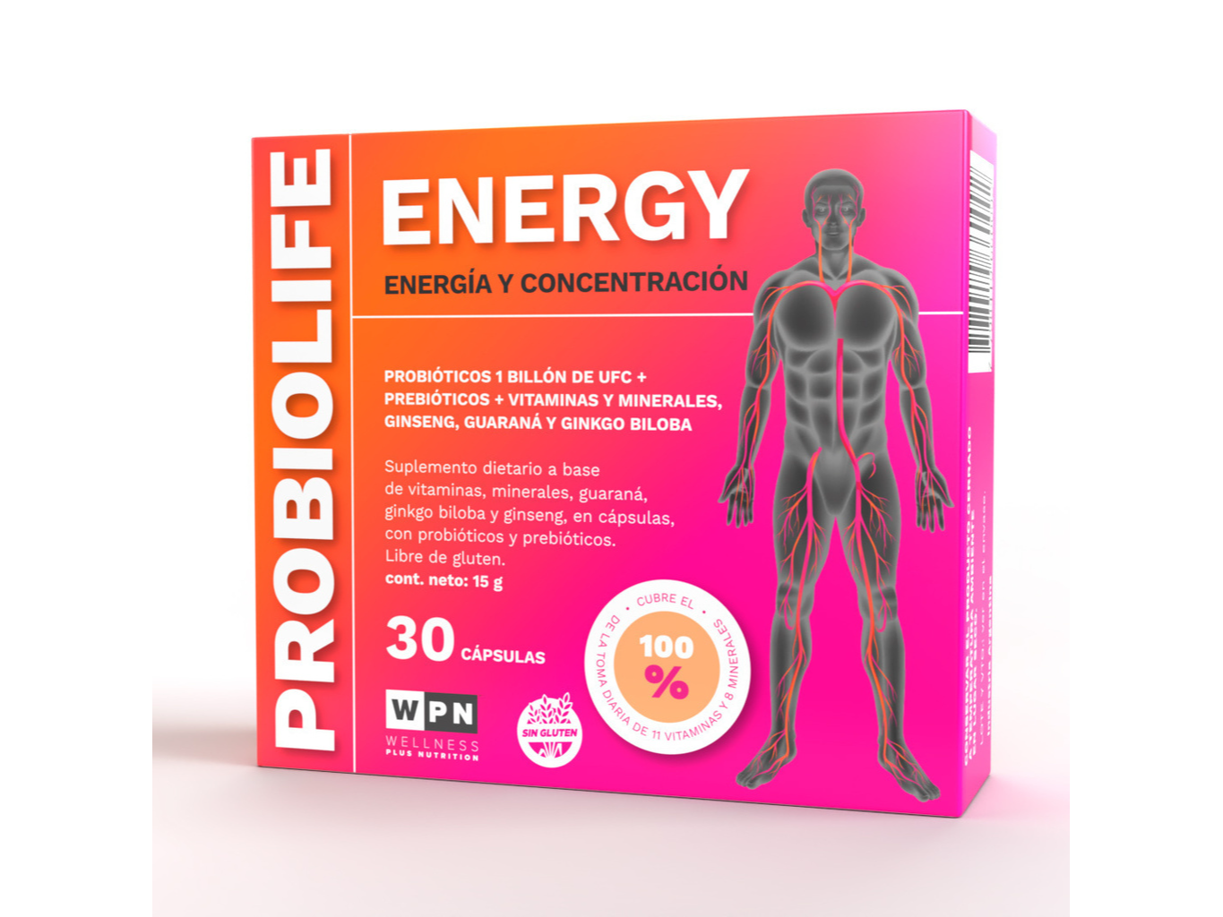 Probiotico Energy x30 Capsulas