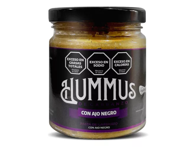 Hummus de Garbanzo con ajo negro Vegetanesa
