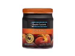 Mermelada de durazno con stevia Cuarto Creciente