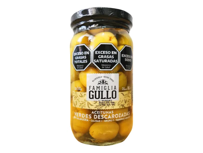 ACEITUNAS VERDES DESCAROZADAS