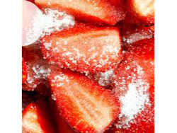 Frutillas feteadas con azúcar x 3 kg