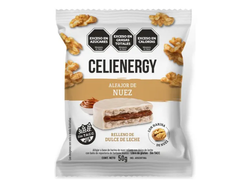 Alfajor con harina de nuez