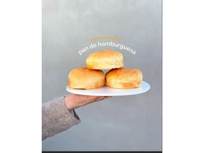 Pan de hamburguesa SIN TACC