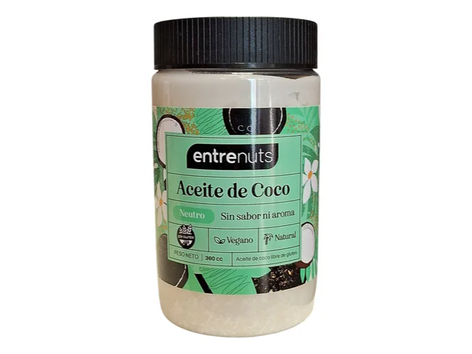 Aceite de Coco Neutro Sin Gluten