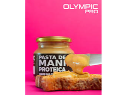 Pasta de mani Proteica sabor dulce de leche Olympic