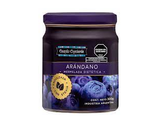 Mermelada de arandanos con stevia Cuarto Creciente