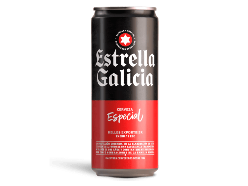 Lata Estrella Galicia Lager 473ml