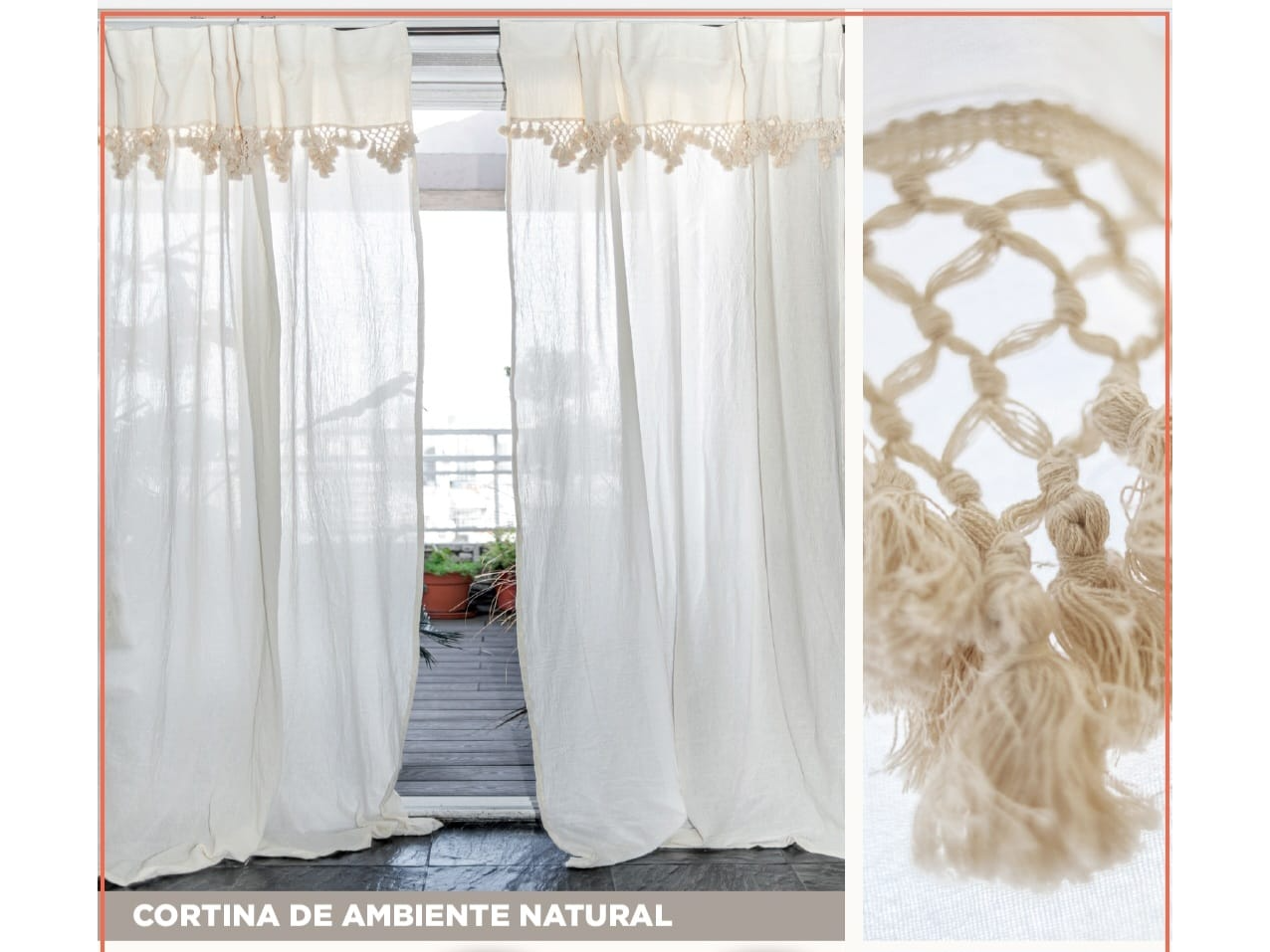 Cortina de ambiente Indú