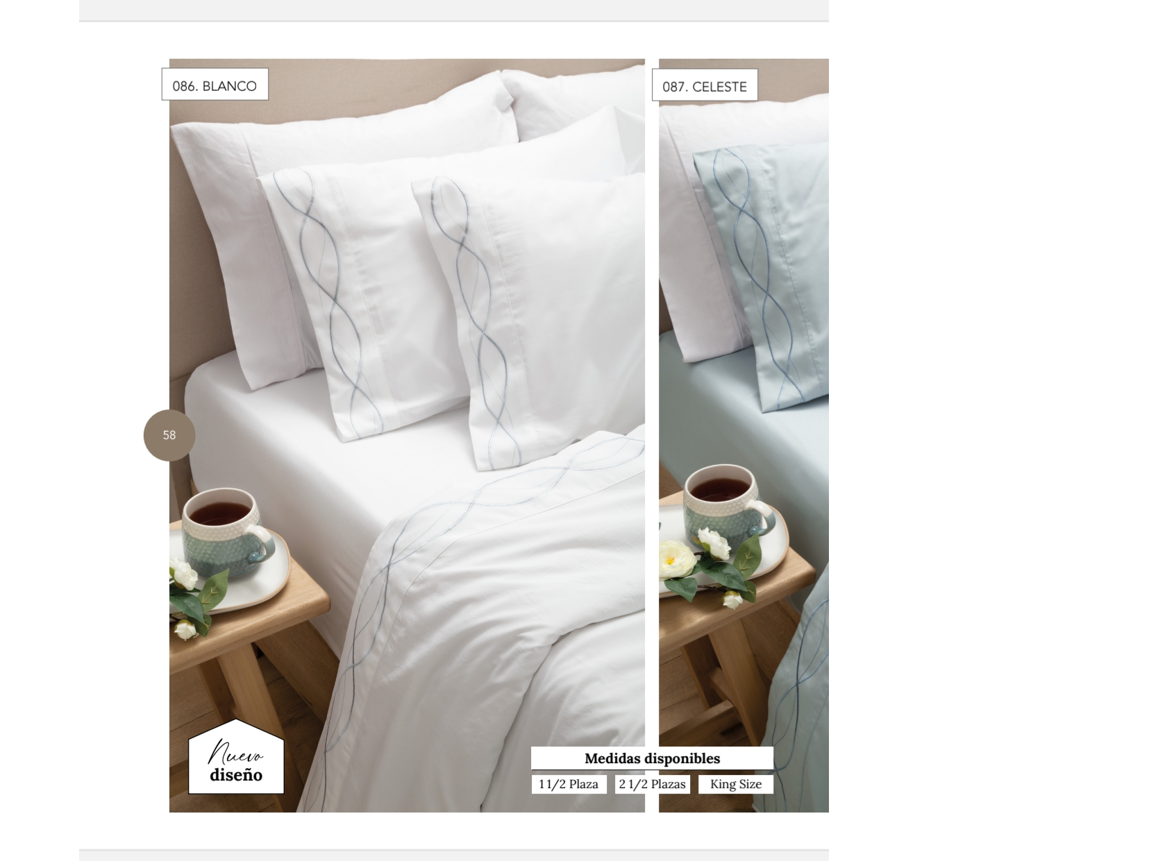 Jgo sábanas oxford soft 600H 2 1/2 PL Blanco