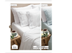 Jgo sábanas oxford soft 600H 2 1/2 PL Blanco