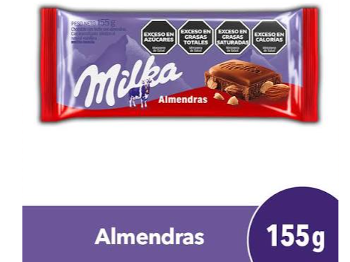 Milka Almendras 155g