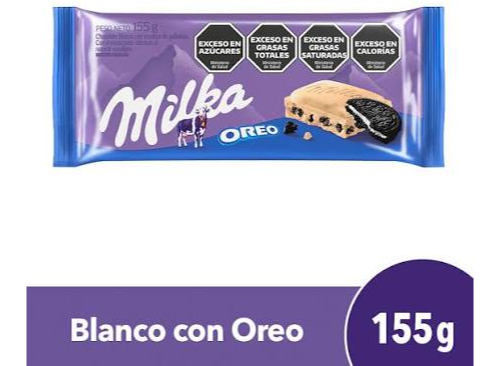Milka Oreo  Blanco 155g