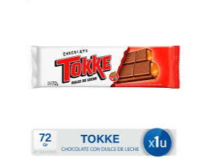 Tokke DD Leche 72 gr