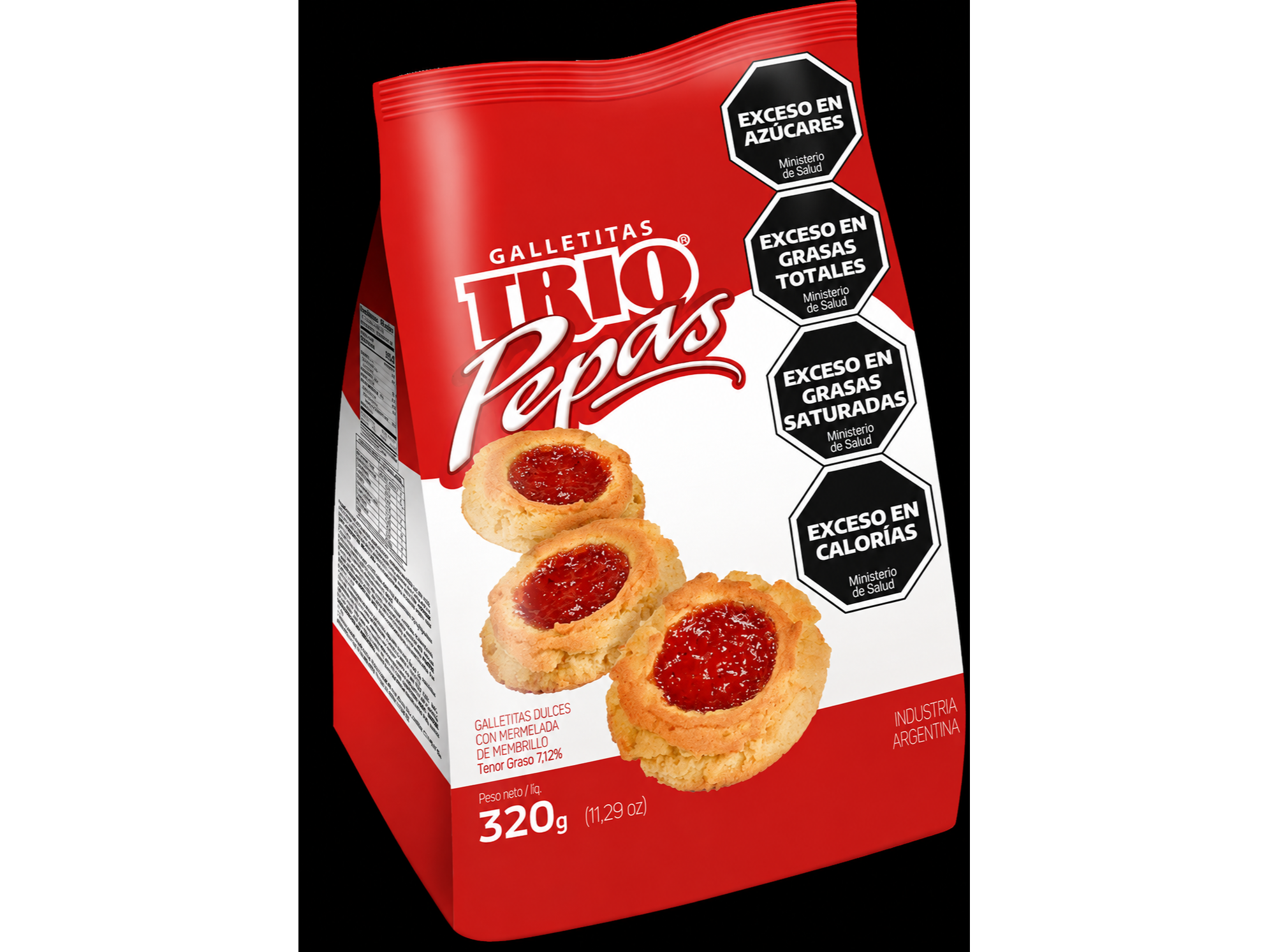 TRIO PEPAS 350g X UNIDAD (MINIMO 3UN)