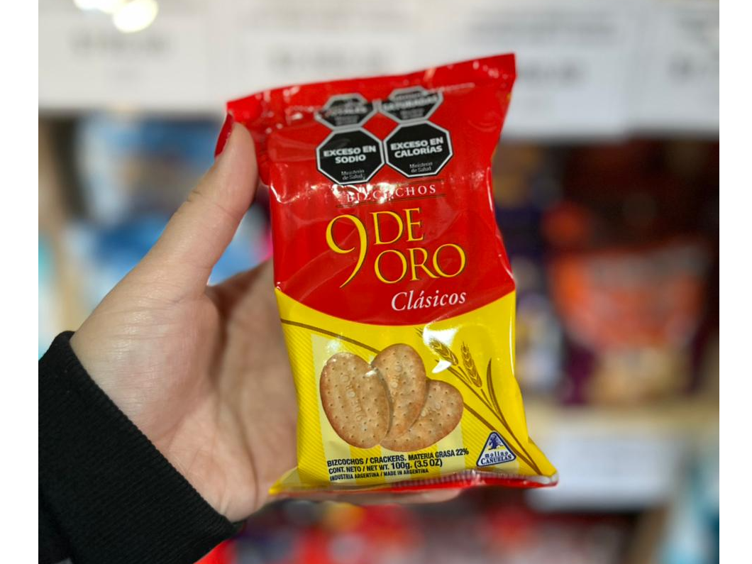 NUEVA!!! 100GR 9 DE ORO CLASICA X UNIDAD