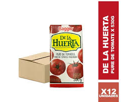 HUERTA PURE TOMATE 530ML X 12UN